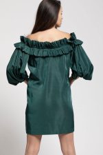 OFF SHOULDERS VOLLANT DRESS STELIOS KOUDOUNARIS