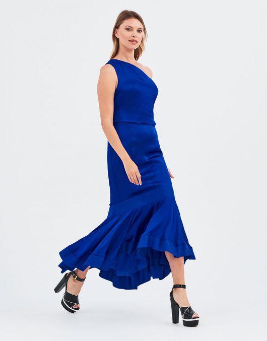 ONE-SHOULDER BLOUSE STELIOS KOUDOUNARIS