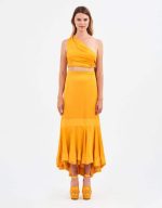 RUFFLED SKIRT STELIOS KOUDOUNARIS