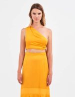 RUFFLED SKIRT STELIOS KOUDOUNARIS