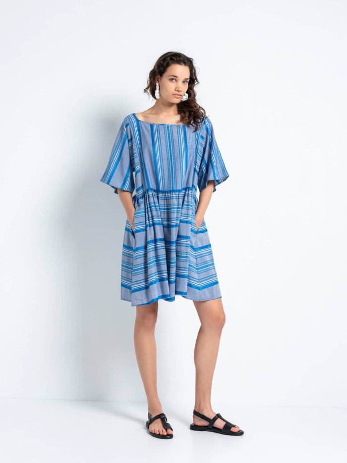 STRIPED DRESS IOANNA KOURBELA
