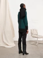 LONG V-NECK JUMPER